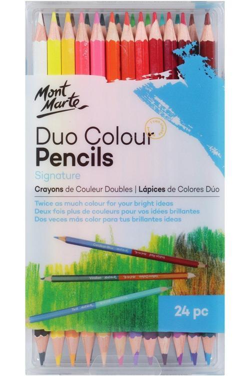 MM İki Uçlu Renkli Kalemler 24'lü Signature