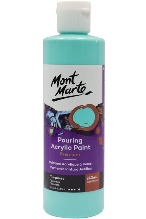 MM Dökme Akrilik Boya Premium 240ml - Turquoise