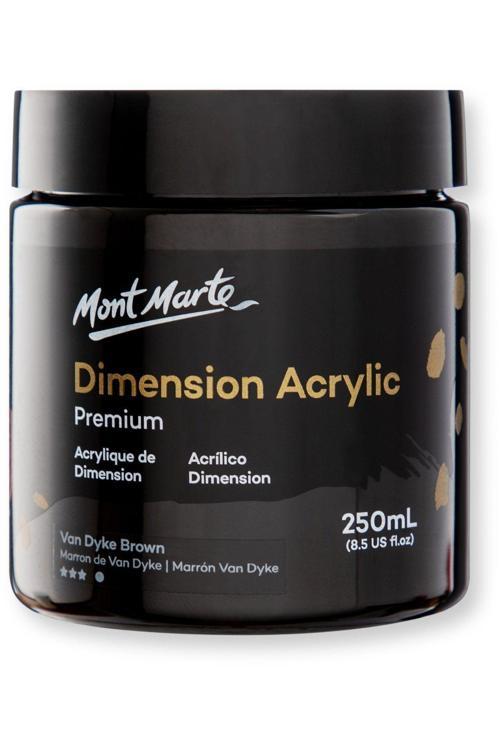 MM Premium Dimension Akrilik 250ml - Van Dyke Brown