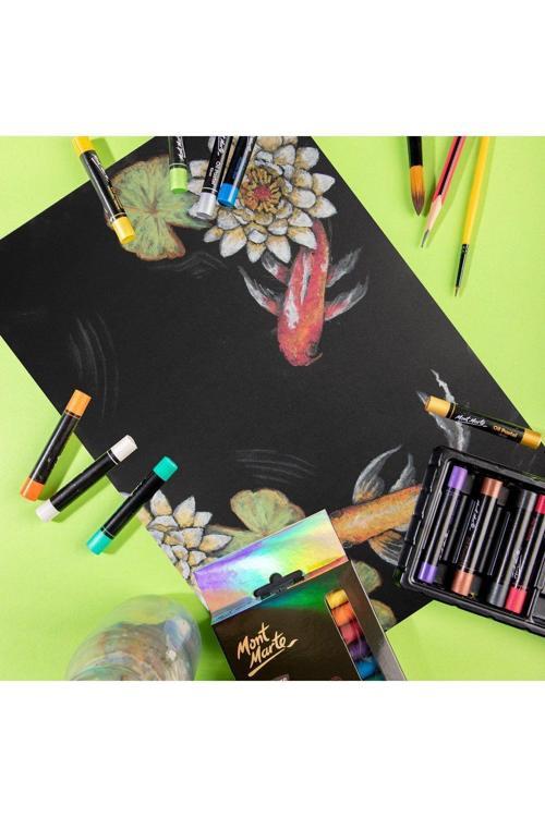 Metalik Yağlı Pastel 12'li Signature