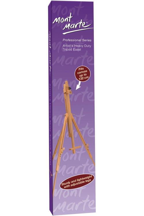 MM Ağır Tripod Şövale H.D. - Kayın