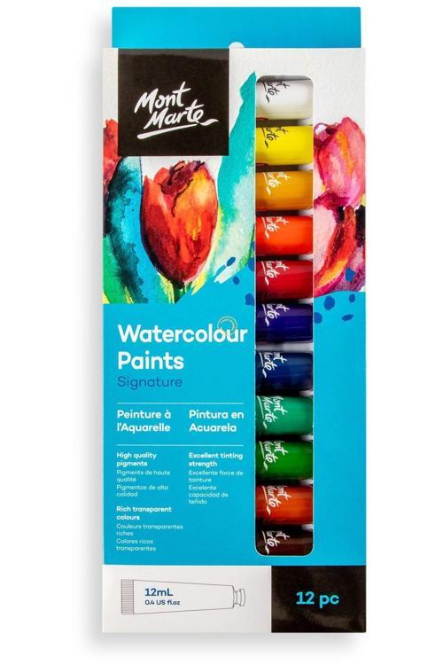 MM Suluboya Boya Seti 12 x 12ml- Signature