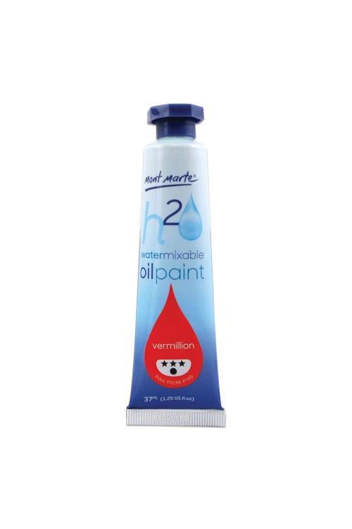MM Suyla Karıştırılabilir Yağlı Boya 37ml - Vermilion