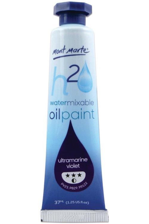 MM Suyla Karıştırılabilir Yağlı Boya 37ml - Ultra Violet