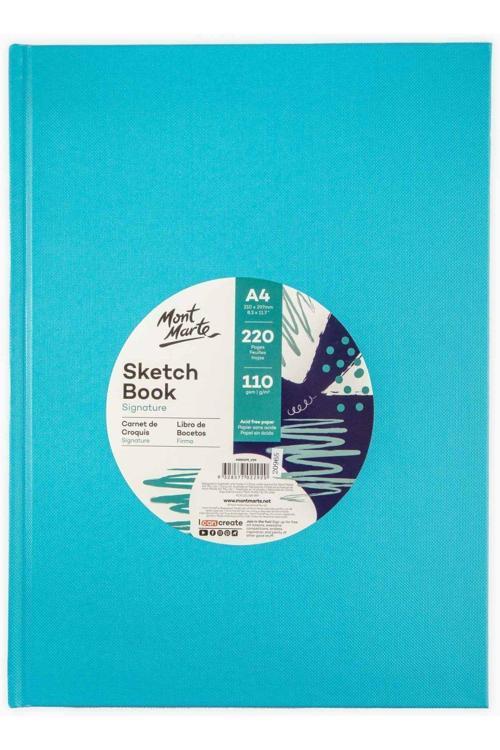 MM Eskiz Defteri A4 Sert Kapak Signature 220 Sayfa 110gr