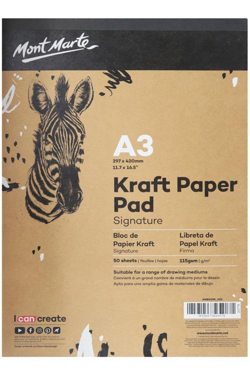 MM Kraft Kağıt Ped Signature A3 50 Yaprak
