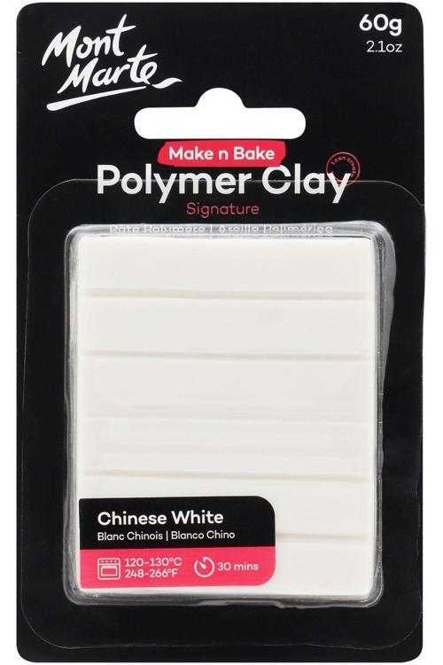 MM Make n Bake Polimer Kil Signature 60g - Chinese White