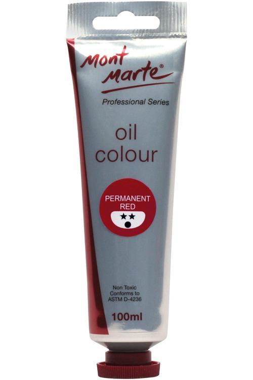 MM Yağlı Boya 100ml - Permanent Red