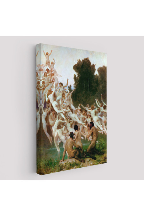 Lavinclothes William-Adolphe Bouguereau Tarafından Çizilen Oreads Adlı Tablosu -6370