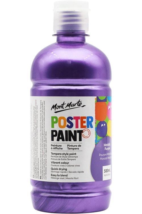 MM Poster Boyası 500ml - Metalllic Purple