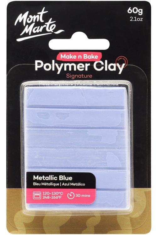MM Make n Bake Polimer Kil Signature 60g - Metallic Blue