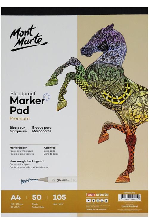 MM Sızdırmaz Marker Pedi Premium 105gr A4 50 Yaprak