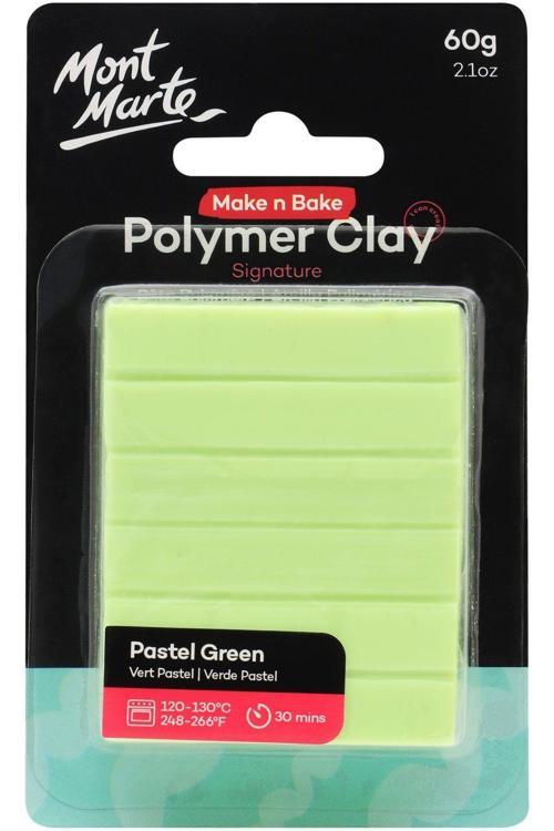 MM Make n Bake Polimer Kil Signature 60g - Pastel Green