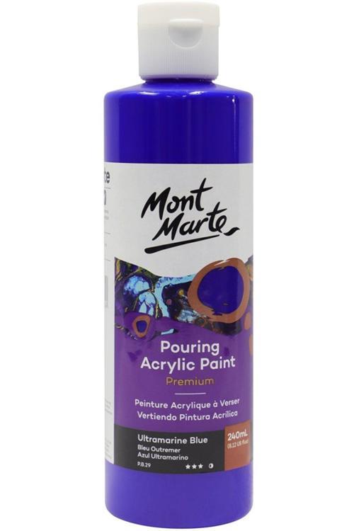 MM Dökme Akrilik Boya Premium 240ml - Ultramarine Blue