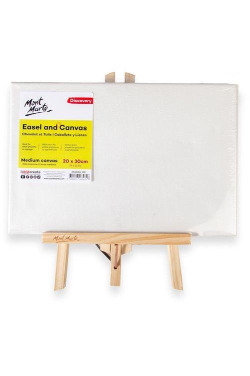 MM Kanvaslı Şövale 20x30cm - Medium- Discovery