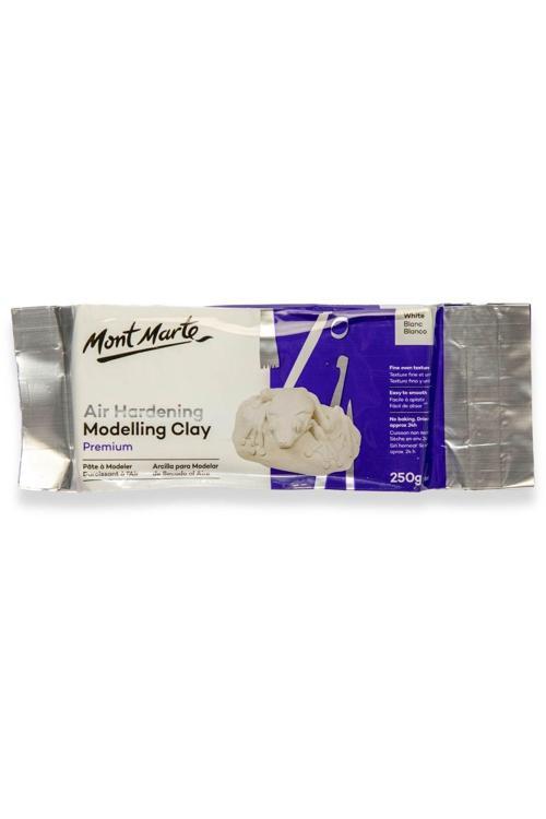 MM Hava ile Sertleşen Modelleme Kili - Beyaz Rengi 250g