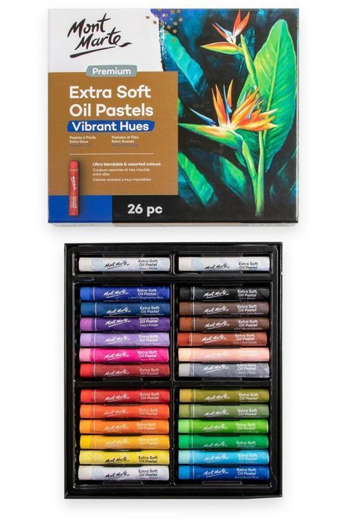 MM Ekstra Yumuşak Yağlı Pastel Canlı Tonlar 26'lı Premium
