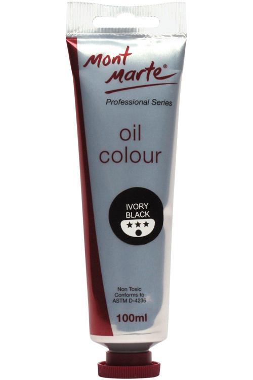 MM Yağlı Boya 100ml - Ivory Black