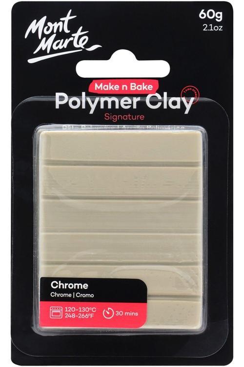 MM Make n Bake Polimer Kil Signature 60g - Chrome