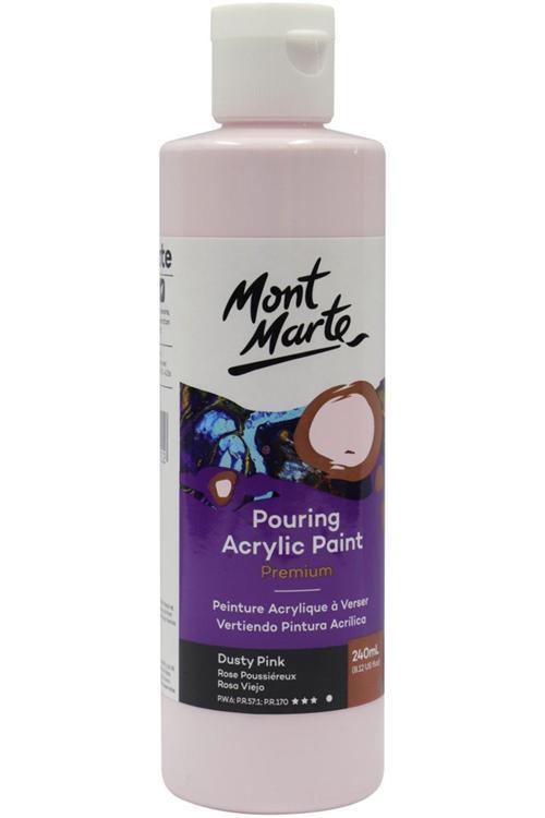 MM Dökme Akrilik Boya Premium 240ml - Dusty Pink