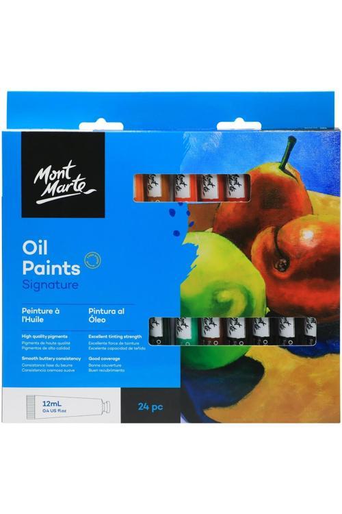 MM Yağlı Boya Seti 24 parça x 12 ml