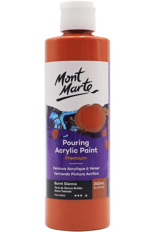 MM Dökme Akrilik Boya Premium 240ml - Burnt Sienna