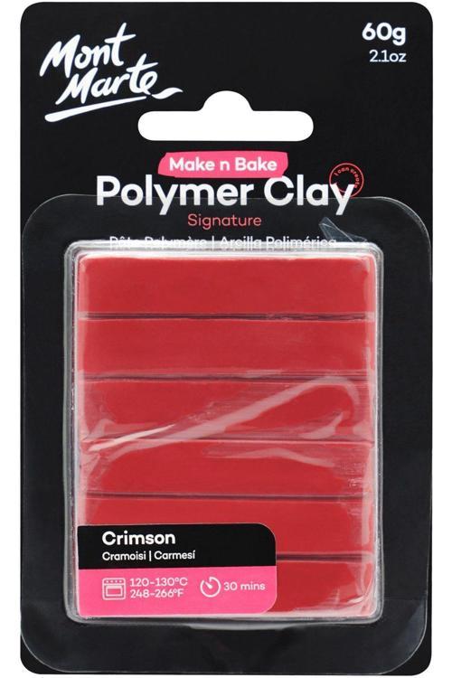 MM Make n Bake Polimer Kil Signature 60g - Crimson