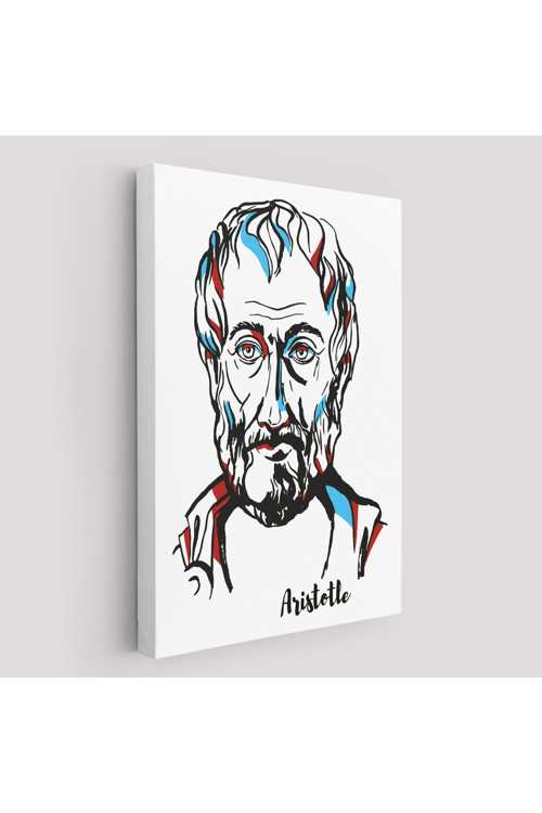 Aristoteles Dekoratif Kanvas Tablo-5919