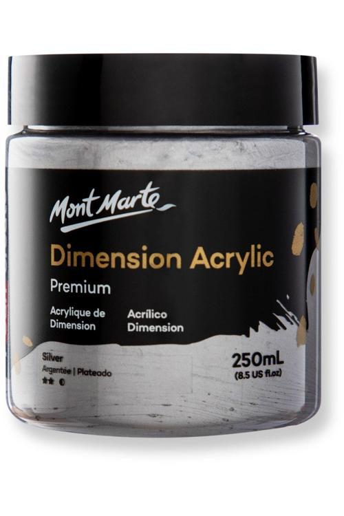 MM Premium Dimension Akrilik 250ml - Silver