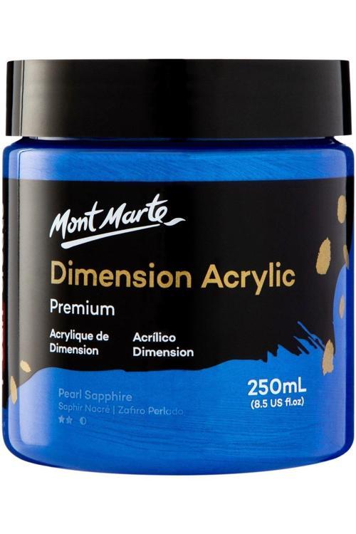 MM Premium Dimension Akrilik 250ml -  Pearl Sapphire