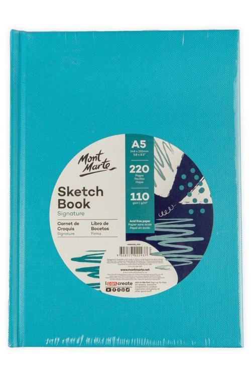 MM Eskiz Defteri A5 Sert Kapak Signature 220 Sayfa 110gr