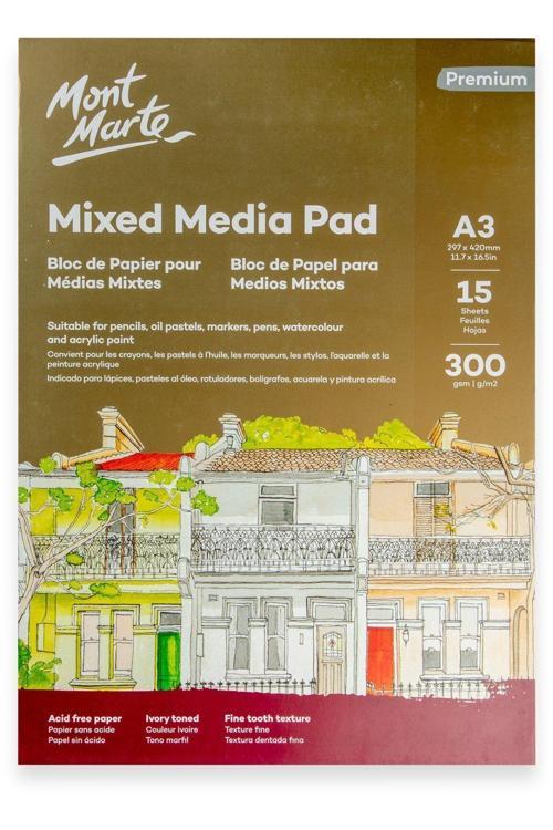 MM Karışık Media Ped Premium 300gr A3 15 Sayfa