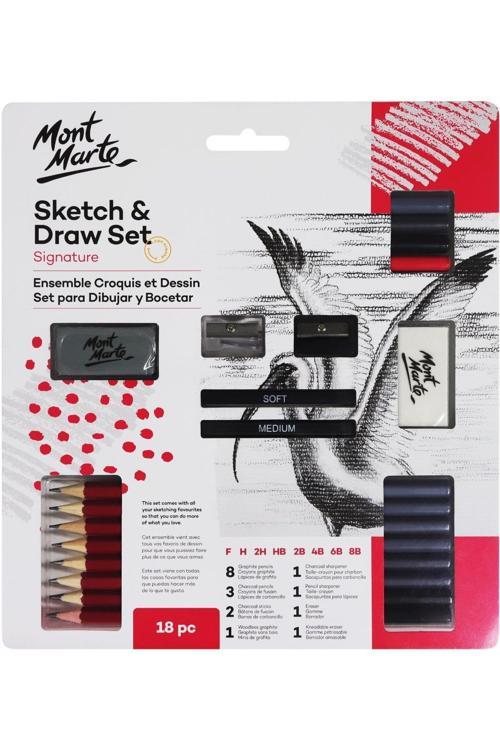 MM Eskiz ve Çizim Seti 18 Parça