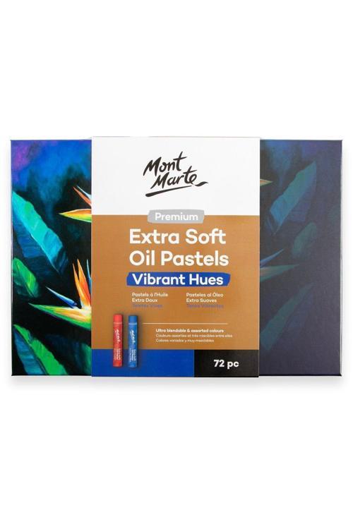 MM Ekstra Yumuşak Yağlı Pastel Canlı Tonlar 72'li Premium