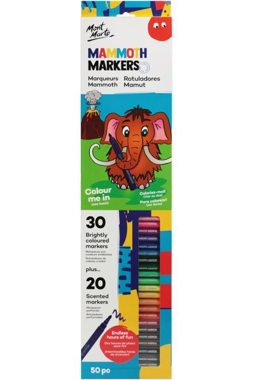 MM Mammoth Marker Seti 50 parça
