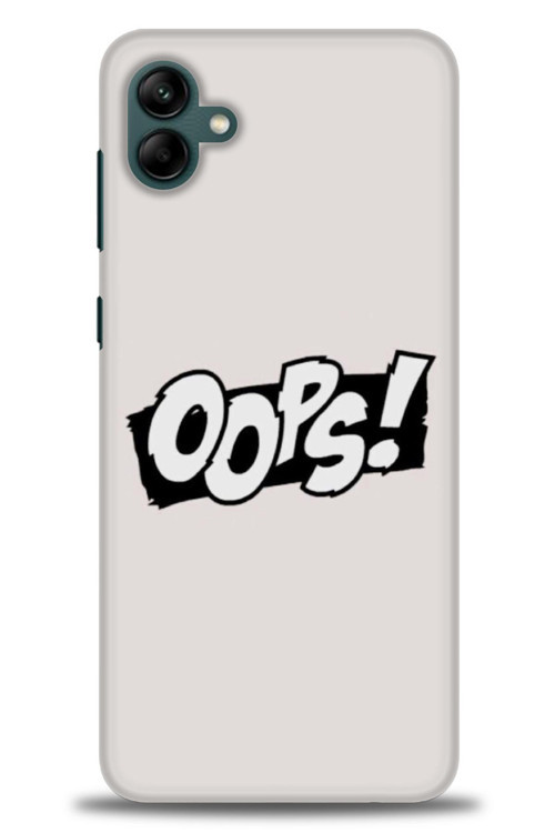 Samsung Galaxy A04 Kılıf HD Baskılı Kılıf - Oops!