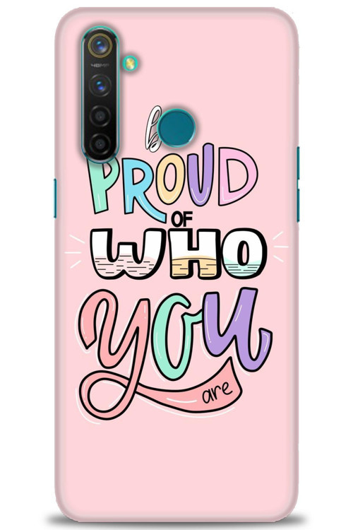 Realme 5 Pro Kılıf HD Baskılı Kılıf - Who You