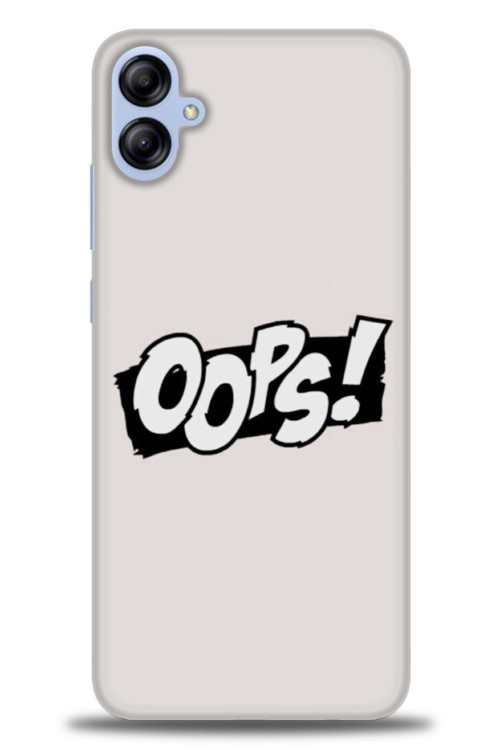 Samsung Galaxy A05 Kılıf HD Baskılı Kılıf - Oops!