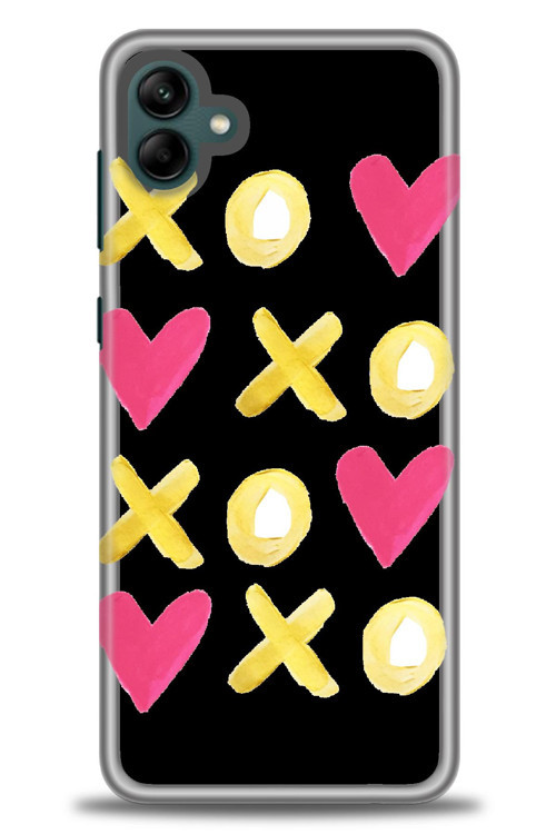 Samsung Galaxy A04 Kılıf HD Baskılı Kılıf - XOXOXO