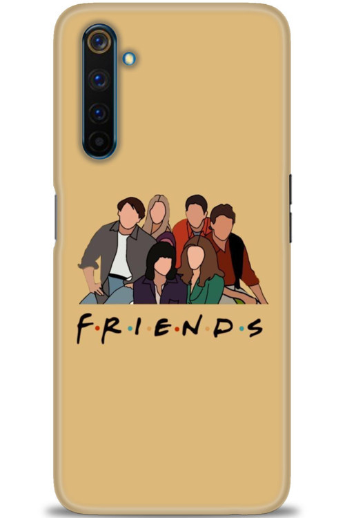 Realme 6 Pro Kılıf HD Baskılı Kılıf - Friends