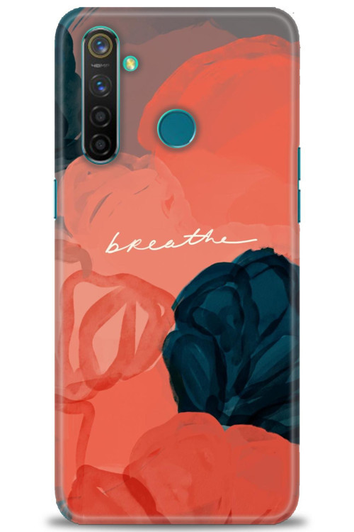 Realme 5 Pro Kılıf HD Baskılı Kılıf - Breathe