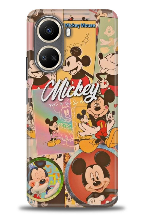 Realme 10 4G Kılıf HD Baskılı Kılıf - I Love Mickey