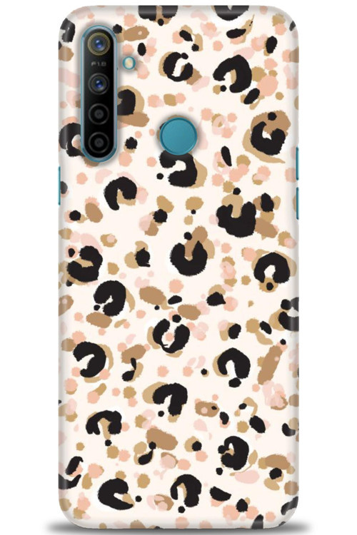 Realme 6i Kılıf HD Baskılı Kılıf - Leopar