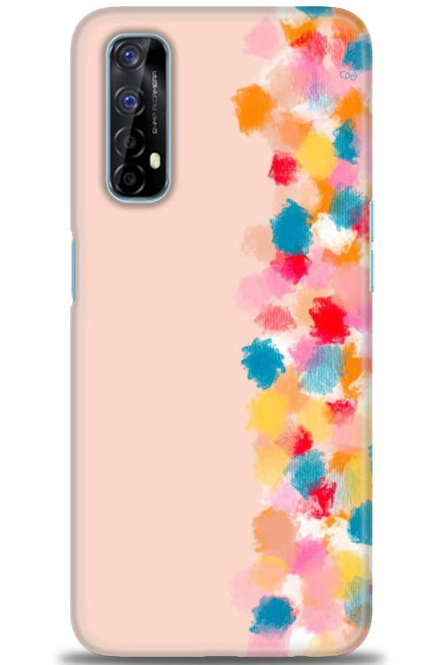 Realme 7 Kılıf HD Baskılı Kılıf - Parça Tuval
