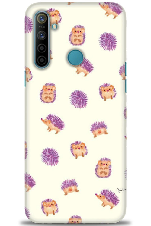 Realme 6i Kılıf HD Baskılı Kılıf - Minik Kirpiler