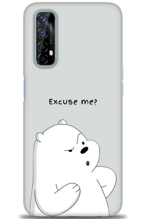 Realme 7 Kılıf HD Baskılı Kılıf - Excuse Me