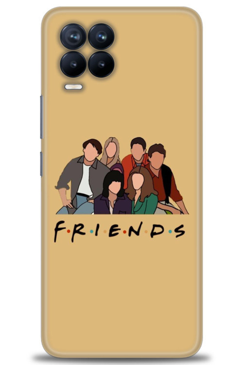 Realme 8 Pro Kılıf HD Baskılı Kılıf - Friends