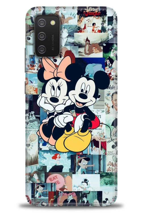 Samsung Galaxy A02S Kılıf HD Baskılı Kılıf - Cartoons