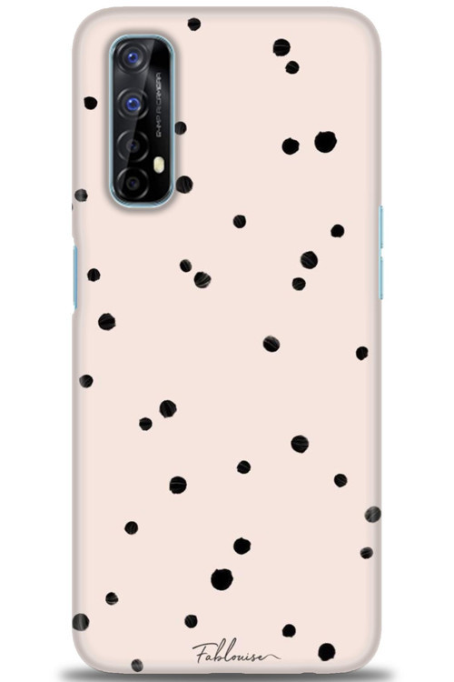 Realme 7 Kılıf HD Baskılı Kılıf - Puantiye