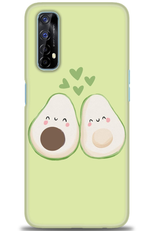 Realme 7 Kılıf HD Baskılı Kılıf - Avacado